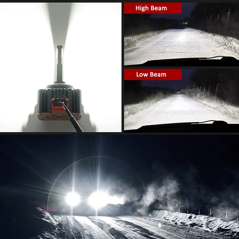 D1S Led Headlight D3S Canbus Bulbs 600000LM CSP D4S D5S D2S D8S Led 800W Super Bright D1R D4R D2R D3R D Series Car Bulb